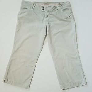 American Eagle Khaki Capris Pants - Size 14